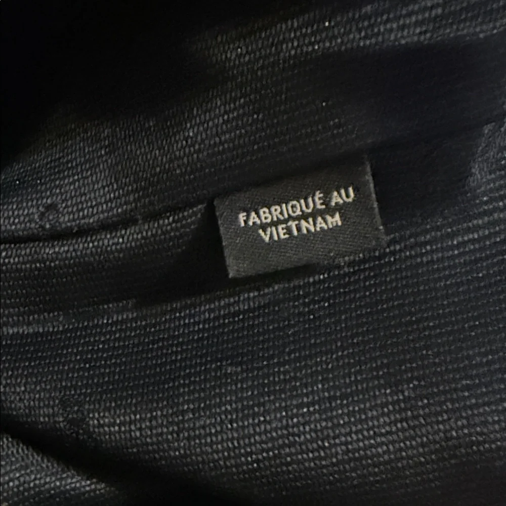 Coach Prairie Whiplash Satchel Crossbody Handbag Black Pebbled Leather preowned - Picture 11 of 16